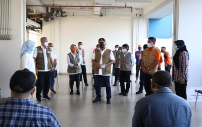 Dukung Fasilitas Isolasi Pasien Covid-19, Satgas Bantu 500 Velbed Rusun Nagrak