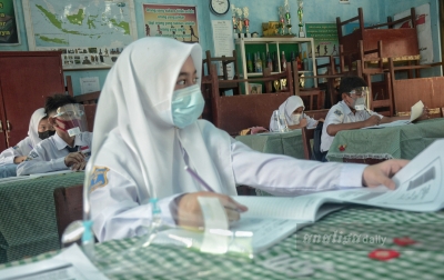 SMP Negeri 7 Medan Gelar Simulasi PTM