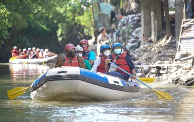 Bobby Nasution Optimis Jadikan Sungai Sebagai Halaman Depan