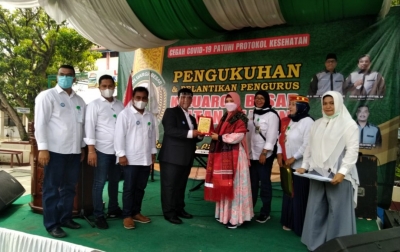Pengurus Dikukuhkan, Alumni SMAN 11 Medan Semakin Solid