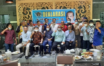 Hermansjah Deklarasikan Diri Sebagai Ketua PWI Sumatera Utara