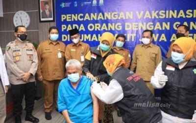 Pemerintah Aceh Vaksinasi Pasien Gangguan Jiwa