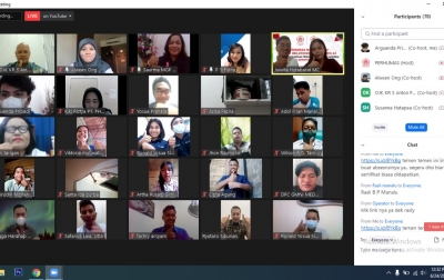 Perhumas Medan-Perhumas Muda Medan Sosialisasi PEN Melalui Diskusi Online