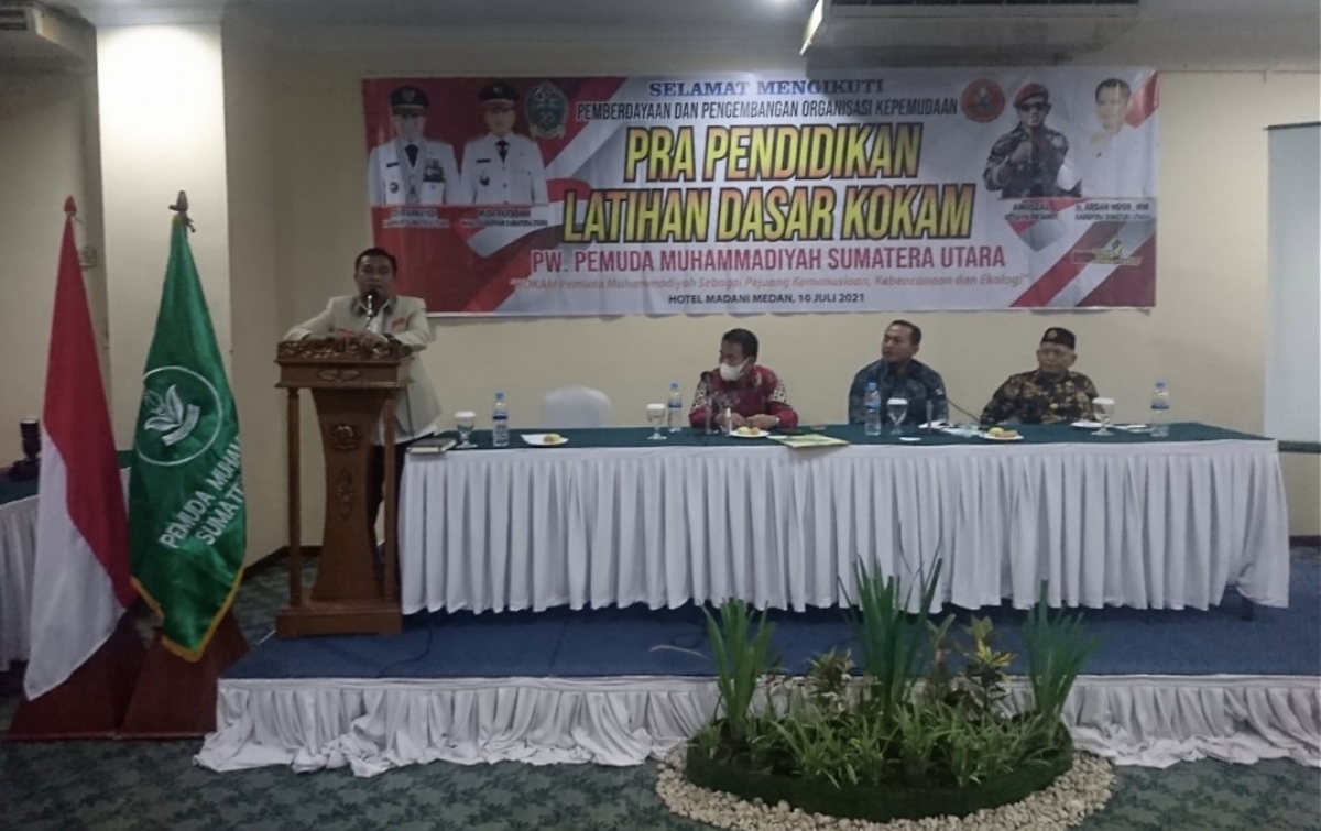 Pesan Kadispora Sumut Dalam Pra Pendidikan Latihan Dasar Kokam