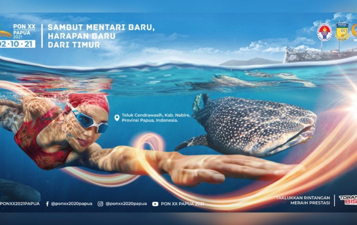 Semangat PON XX Papua 2021 Digaungkan Lewat Poster