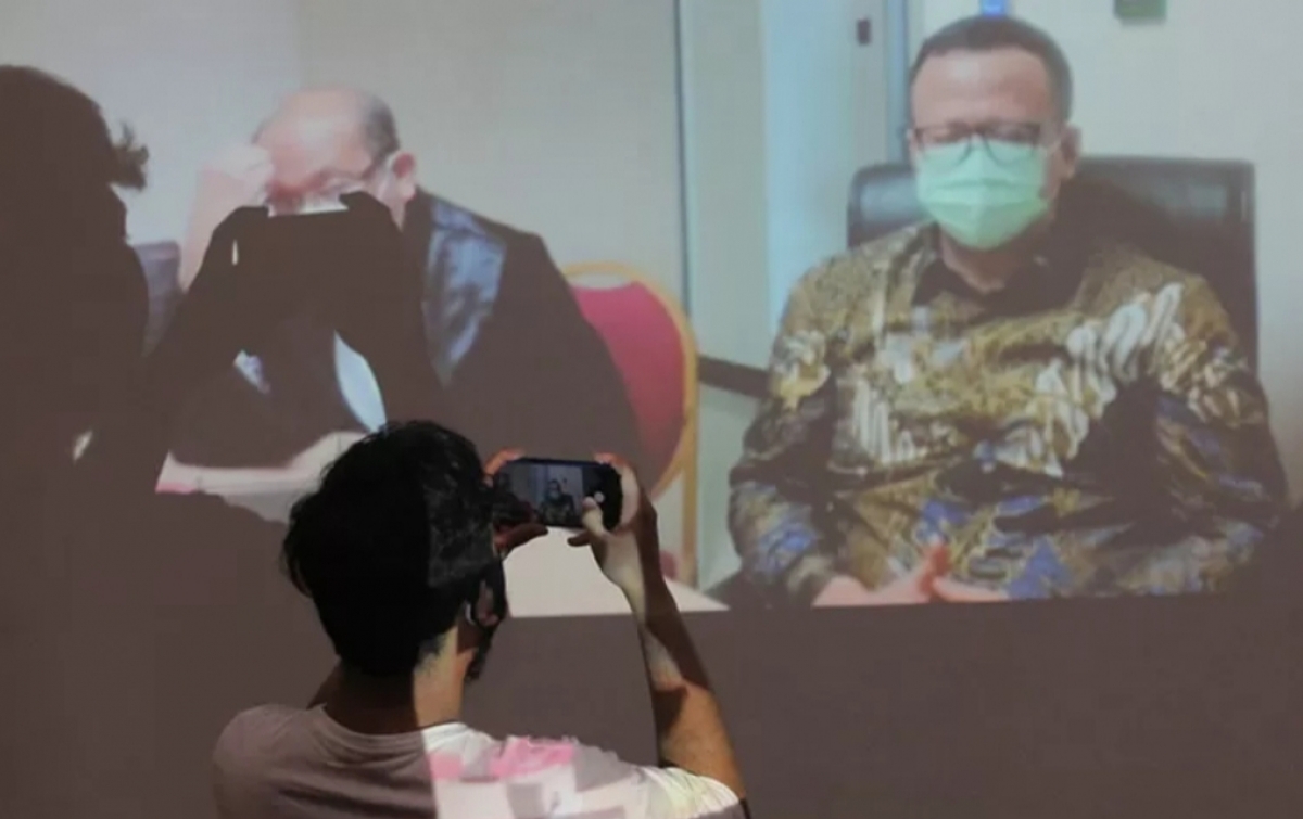 Edhy Prabowo Sedih Divonis 5 Tahun Penjara