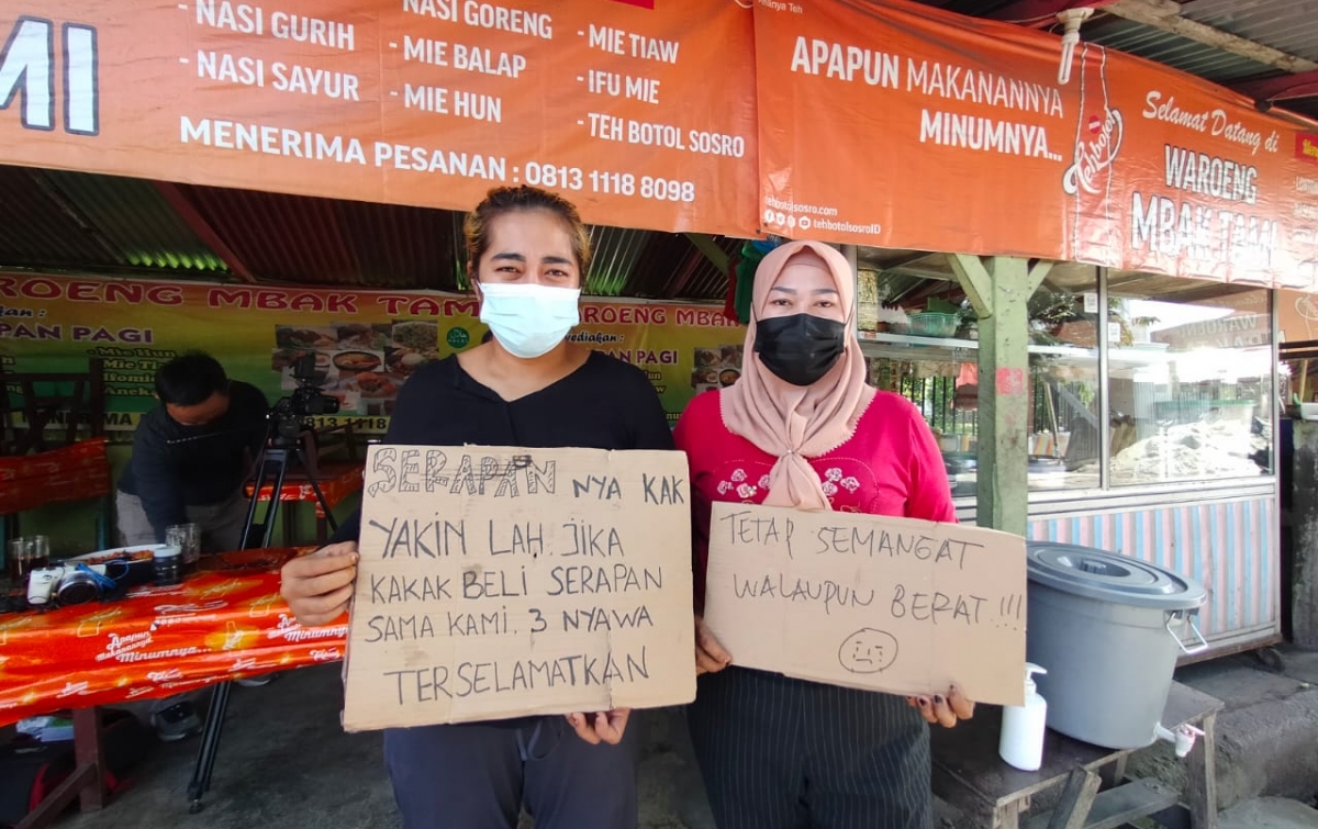 Tami Tari, Bertahan di PPKM Darurat
