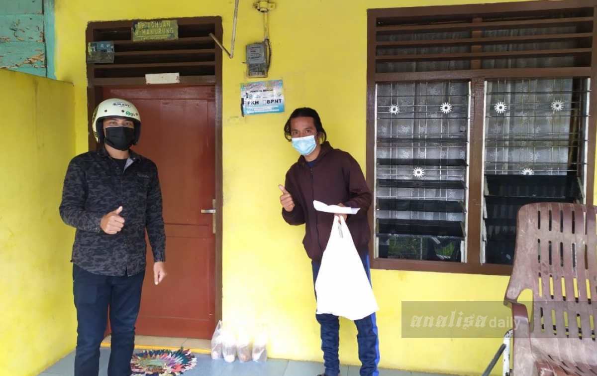 Komunitas Siantar Peduli Isoman Bantu Warga Terdampak Covid-19