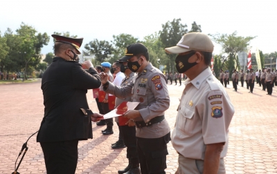 251 Personel Polda Sumut Naik Pangkat