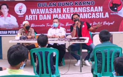 Ketua TMP Medan Apresiasi Kegigihan Belajar Anak-anak Kampung Sejahtera