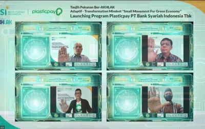 Gerakan Ekonomi Hijau, BSI dan Plasticpay Luncurkan Vending Mesin Sampah Plastik