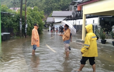 Banjir Aceh Besar Berangsur Surut, Genangan Masih Terjadi di Beberapa Titik