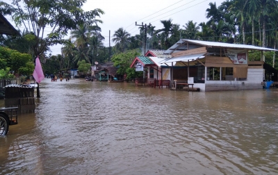 Banjir di Aceh Jaya Meluas, Sebanyak 452 Jiwa Terdampak