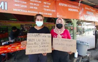 Tami Tari, Bertahan di PPKM Darurat