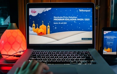 #BukaPintuKebaikan di Idul Adha, Telkomsel Salurkan Hewan Kurban Hingga Pelosok Negeri