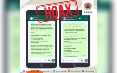 Hoaks: Donasi Kaos Oblong Bekas untuk Petugas Medis dan Relawan Satgas Covid-19