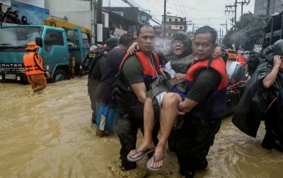 Manila Dilanda Banjir, Ribuan Orang Diungsikan