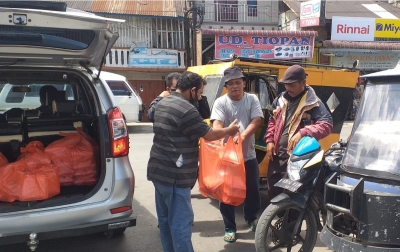 Marlin Indah Karya Bantu Warga Terdampak PPKM
