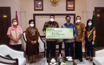 PHG Gelontorkan Bantuan 30 Ton Sembako