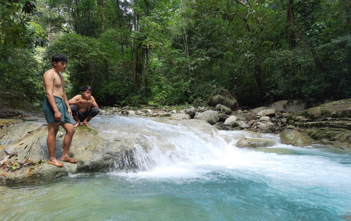 Menyusuri Keindahan Sungai Lau Mentar, Objek Wisata Baru di Deliserdang