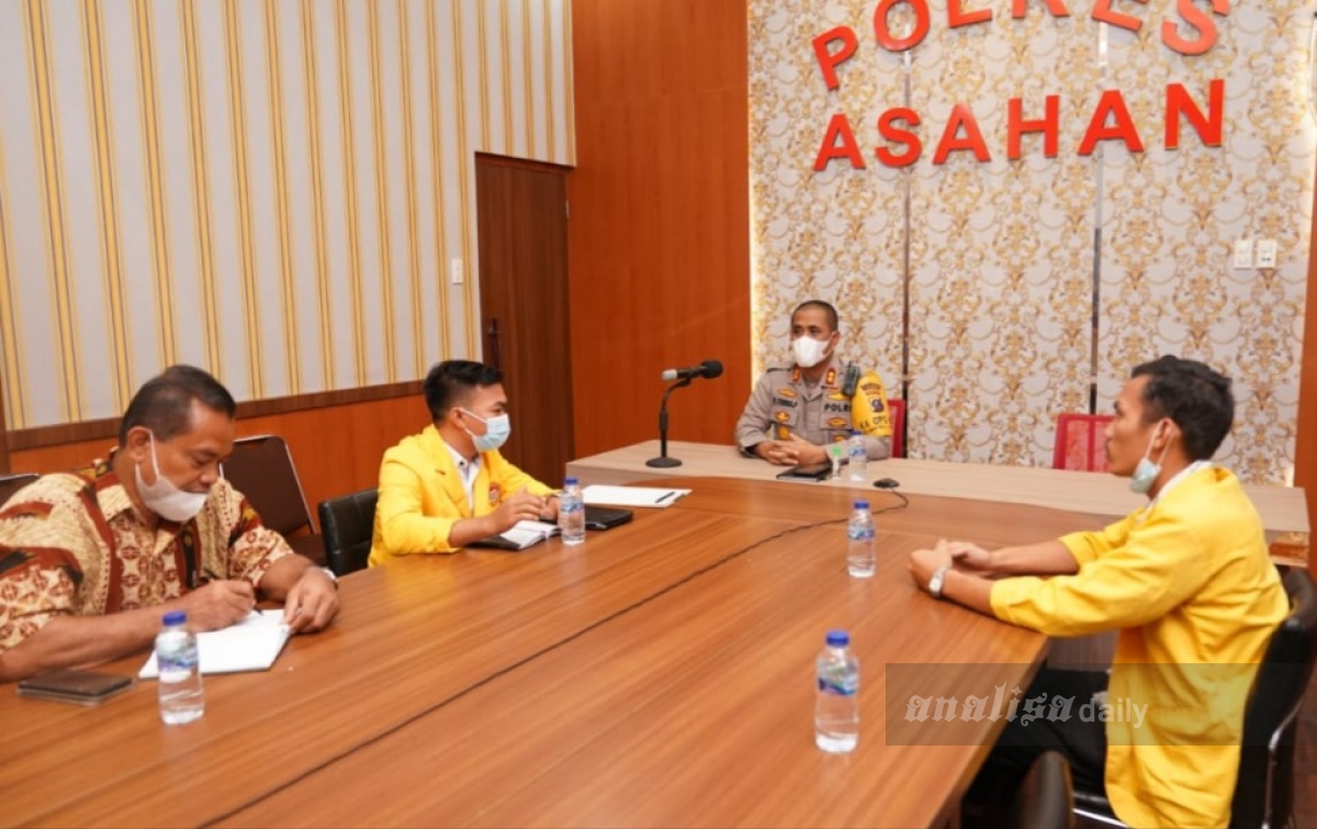 BEM UNA Dukung Polres Asahan Galakkan Pemberantasan Narkoba