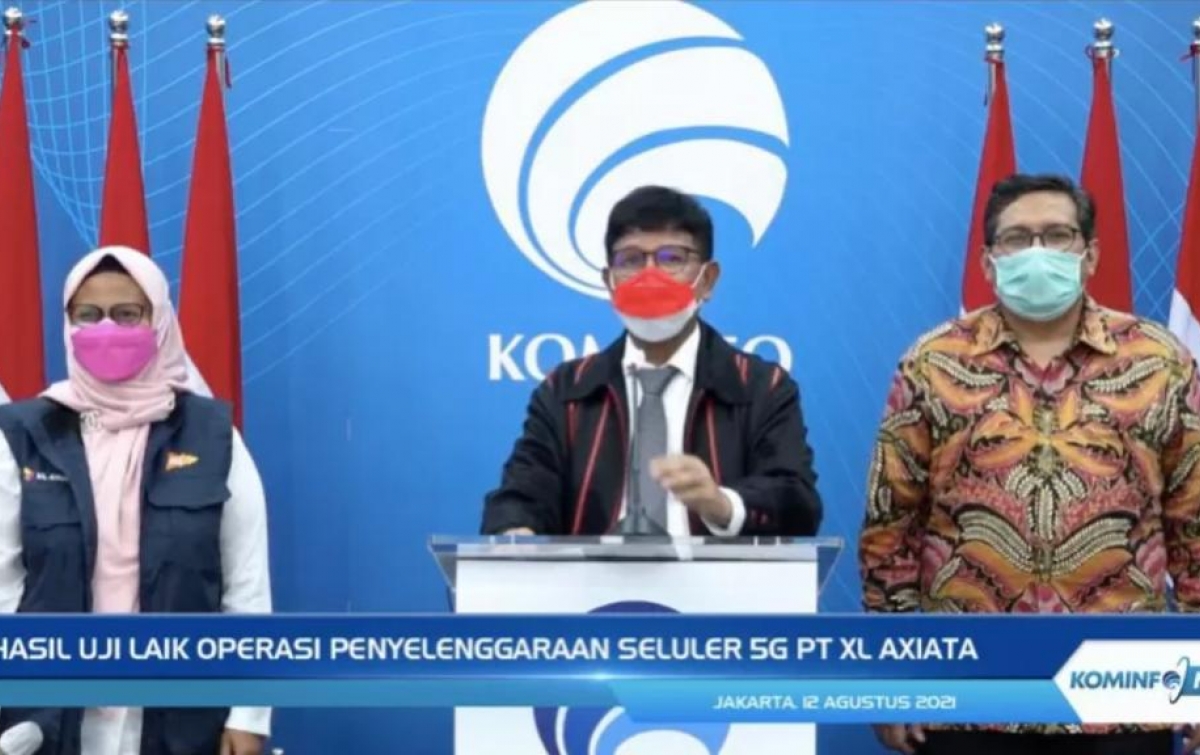 Kemenkominfo: XL Axiata Lolos Uji Laik Operasi 5G