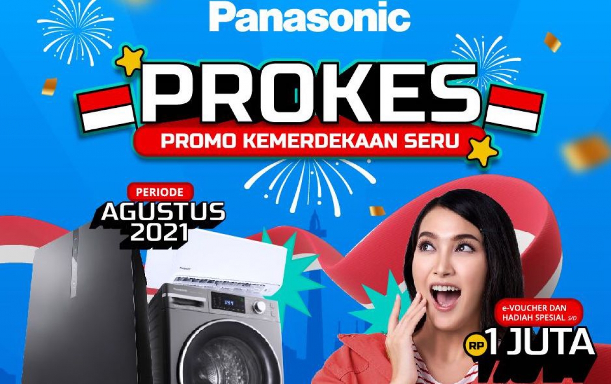 Meriahkan HUT ke-76 Kemerdekaan RI, Panasonic Luncurkan PROKES