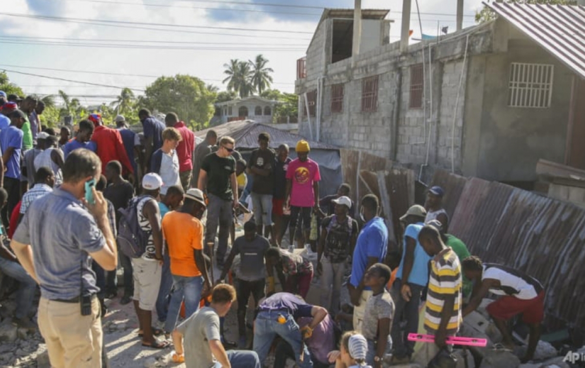 Gempa Bumi di Haiti Menewaskan 2.189 Orang
