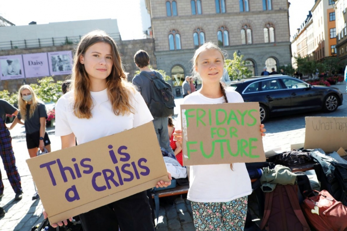 Greta Thunberg Kembali Lakukan Protes di Stockholm