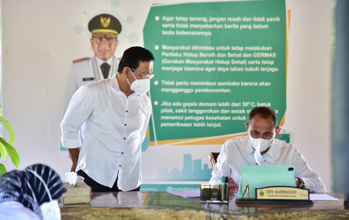 Tekan Kasus Covid-19, Pemprov Sumut Fokus Prokes, 3T, dan Vaksinasi