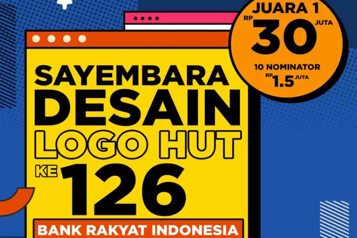 Sambut HUT ke 126, BRI Gelar Sayembara Desain Logo