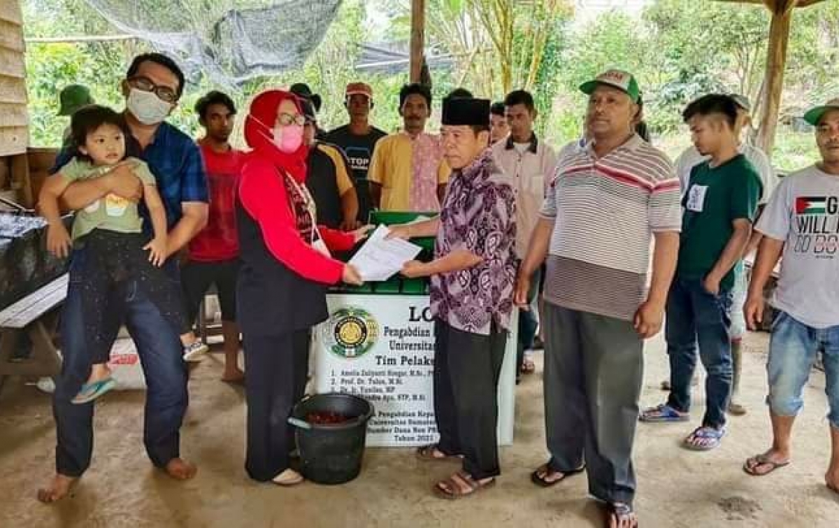 LPPM USU Gelar Diskusi Desa Hutanamale,  Komoditas Hortikultura Miliki Nilai Ekonomi Tinggi