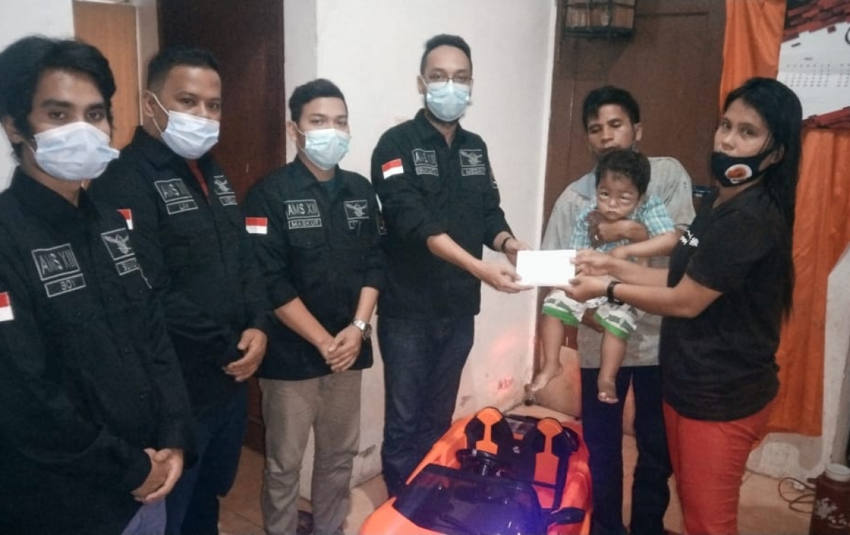 AMS XII Kota Medan Ajak Masyarakat Bantu Anak Penderita Penyakit Ginjal dan Usus