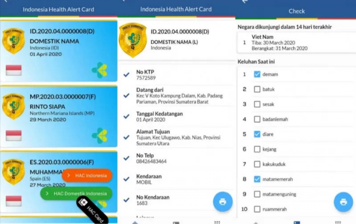 Sebanyak 1.3 Juta Data eHAC Diduga Bocor