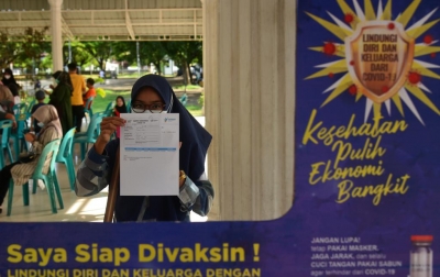 20.673.079 Jiwa Penduduk Indonesia Telah Terima Vaksin Covid-19 Lengkap