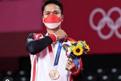 Anthony Ginting Tutup Raihan Medali Kontingen Indonesia di Olimpiade 2020