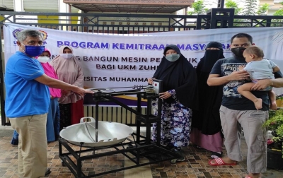 Dosen UMSU Rancang Bangun Mesin Pengaduk Selai Srikaya untuk UKM