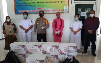 Tenaga Kesehatan dan Pasien Covid-19 Peroleh Bantuan