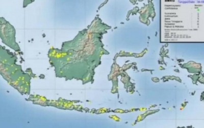 BMKG: 24 Titik Panas Terpantau di Sumut