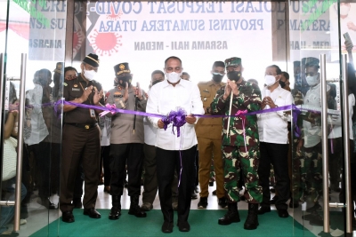 Resmikan Isoter, Edy Rahmayadi Tambah 400 Tempat Tidur