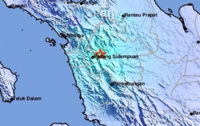 BMKG: Gempa M5,3 Paluta Akibat Aktivitas Sesar Sumatera Segmen Toru