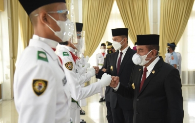 Gubsu Semangati Paskibraka Sumut: Jaga Gelora Kemerdekaan