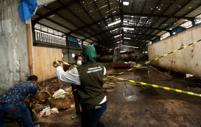 Resahkan Warga Karena Bau Menyengat, Pemko Medan Segel PT API di Mabar