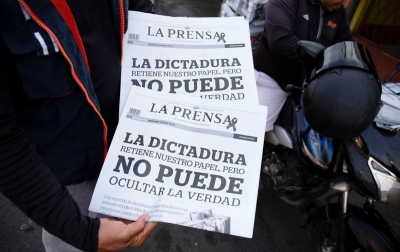Tangkap Manajer Surat Kabar, Inggris Kecam Presiden Nikaragua