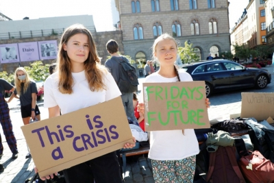 Greta Thunberg Kembali Lakukan Protes di Stockholm