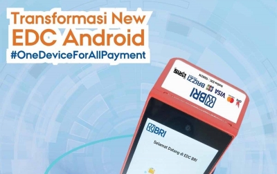 BRI Luncurkan 80,000 EDC Android Untuk Tahap Pertama
