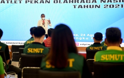 Gubsu Pastikan Beri Dukungan Penuh kepada Atlet PON Papua