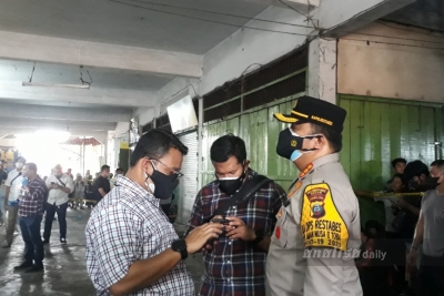 Perampokan Toko Emas, Inafis Polretabes Medan Olah TKP
