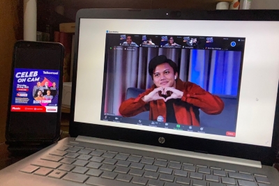 Telkomsel Gelar Acara Celeb on Cam Bersama Rizky Febian