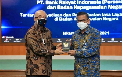 BRI Kembali Dipercaya Layani Semua Kebutuhan Keuangan Pegawai BKN RI